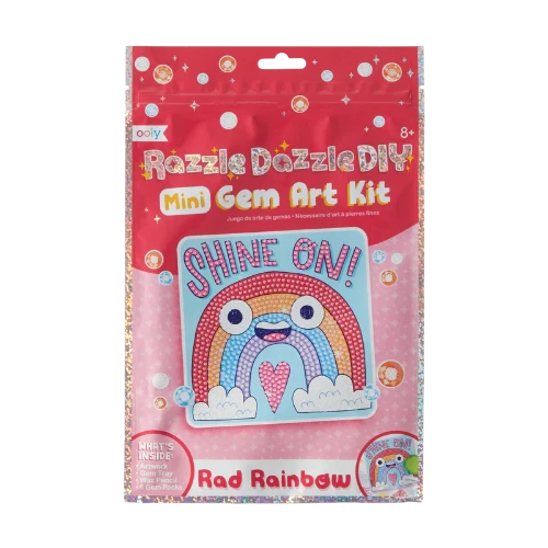 161-081 Razzle Dazzle DIY Gem Art Kit - Rad Rainbow