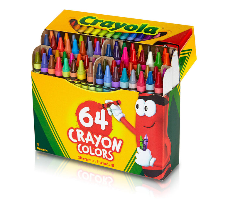 CRY520064 CRAYOLA 64 COUNT CRAYONS