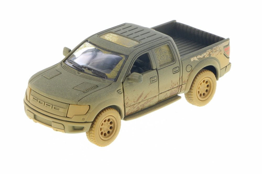 TVEF150M FORD RAPTOR F-150 SVT (MUDDY) 5" DIECAST