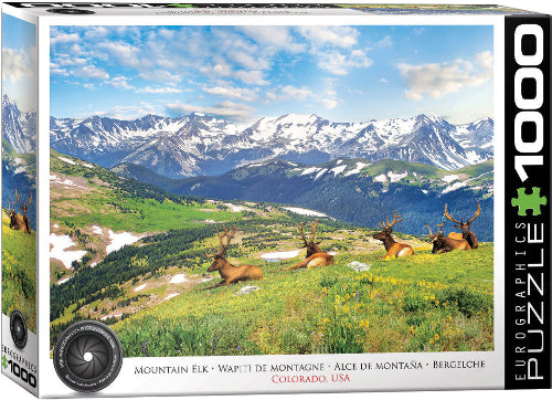 6000-5705 MOUNTAIN ELKS 1000PC