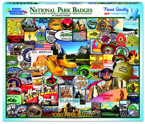 1057PZ NATIONAL PARKS BADGES (1000 PC)