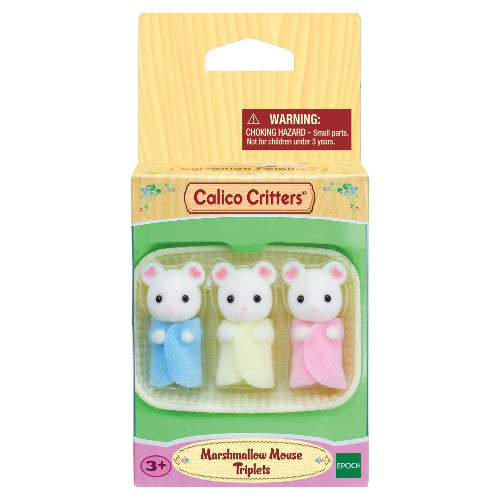 CC1806 MARSHMALLOW MOUSE TRIPLE CALICO CRITTERS