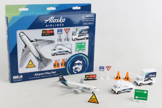 RT3991-1 ALASKA AIRLINES AIRPORT PLAY SET