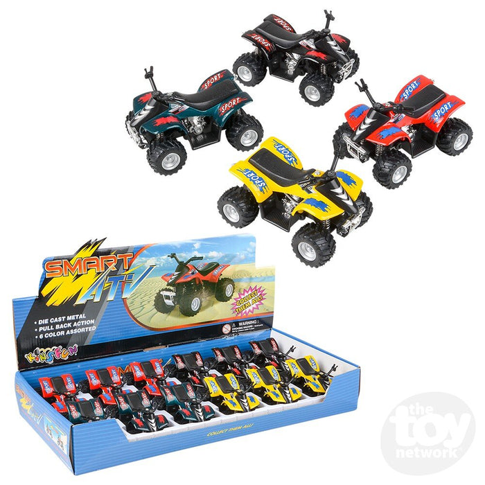 TVESMATV 3.75" DIECAST SMART ATV