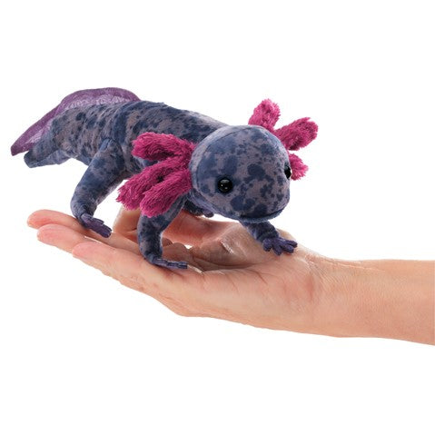 3208 BLACK AXOLOTL PUPPET