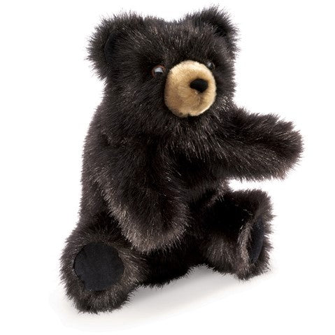 2232 BABY BLACK BEAR PUPPET