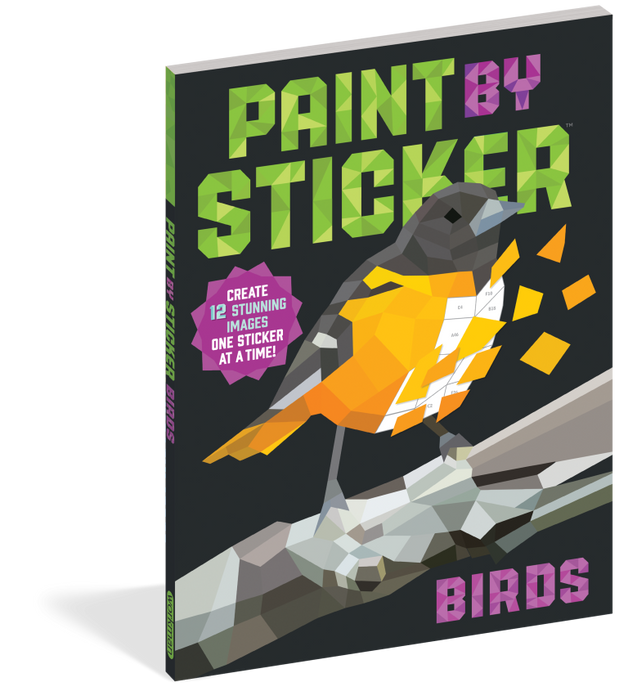 PAINT BY STICKER: BIRDS