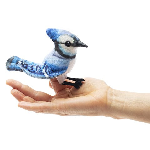 2785 MINI BLUE JAY PUPPET