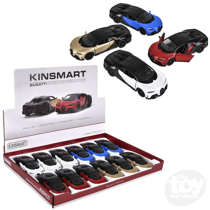 TVEBUGA5 5" Die-Cast Bugatti Chiron Supersport