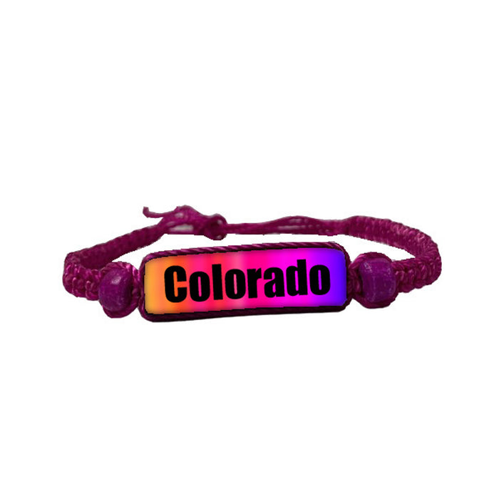 GFT2314CO COLORADO FRIEND BRACELET CERAMIC PLATE