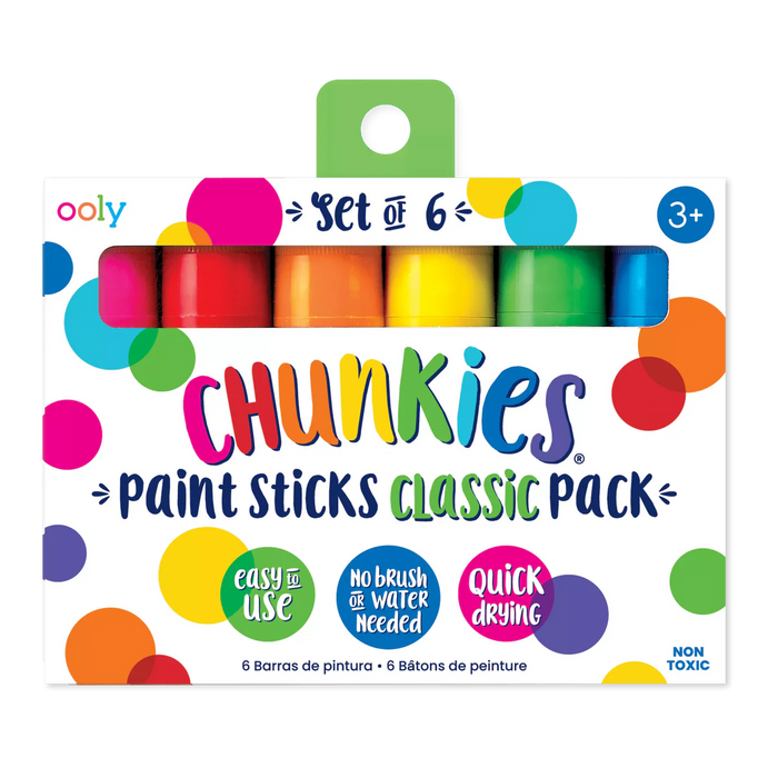 126-013 CHUNKIES PAINT STICKS CLASSIC (SET OF 6)