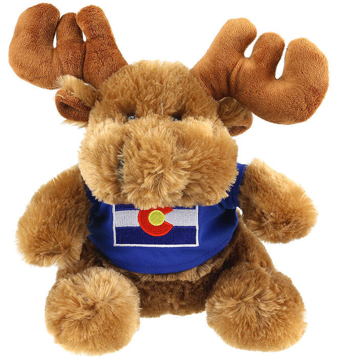 GFT0585 COLORADO BUDDY MOOSE W/ T-SHIRT 10"