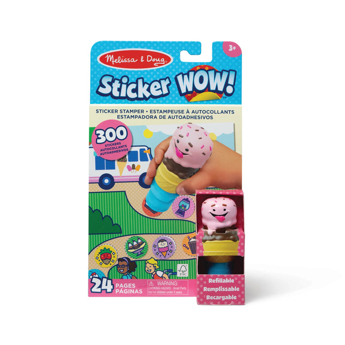 50242 STICKER WOW! ACTIVITY PAD SET - ICE CREAM