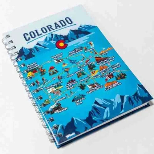 BKS0141 COLORADO MAP NOTEBOOK
