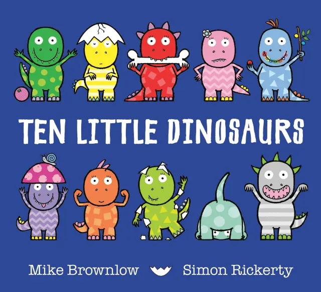 TEN LITTLE DINOSAURS