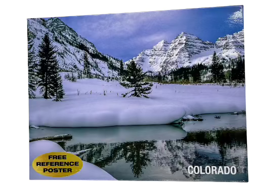 79556-08S COLORADO WINTER PUZZLE 1000 PC
