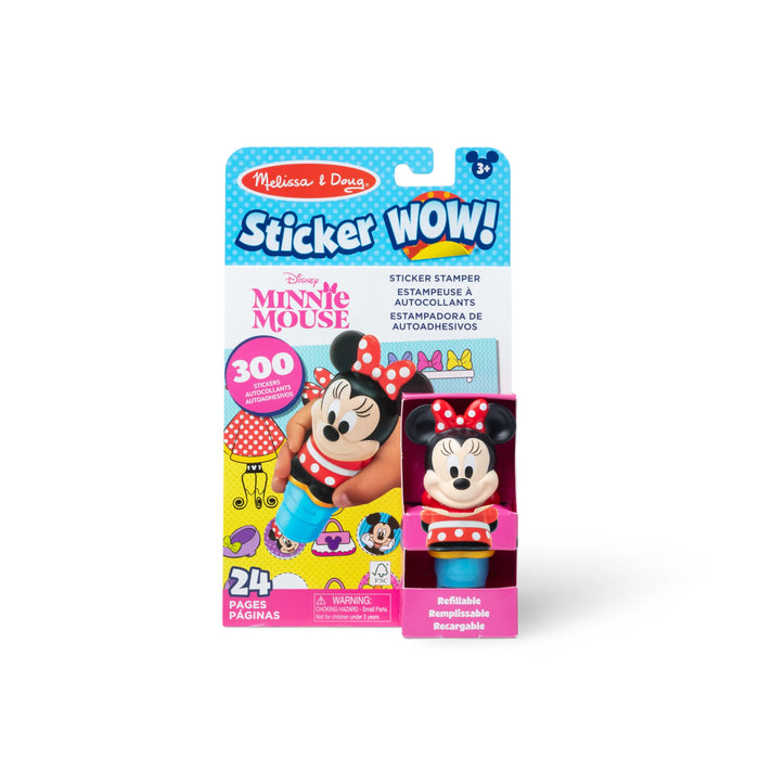 51306 STICKER WOW! ACTIVITY PAD AND STICKER STAMPER MINNIE
