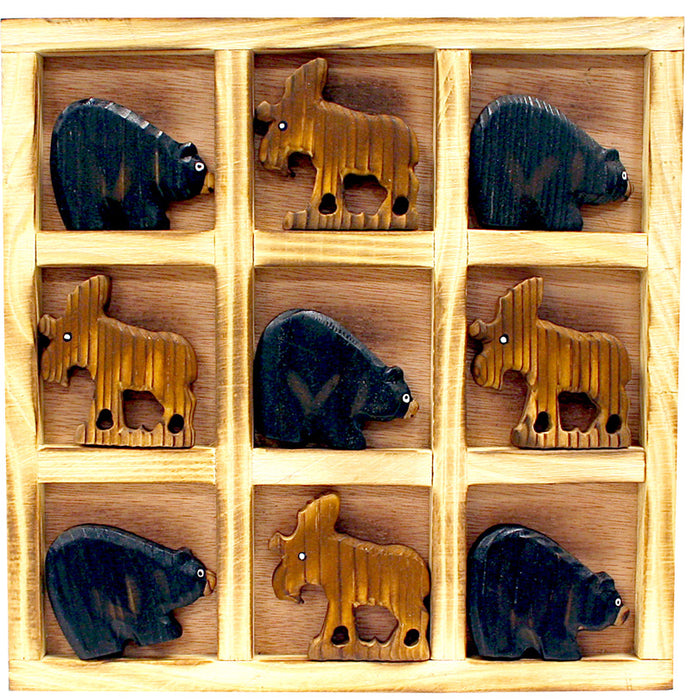 GFT5368 TIC TAC TOE BEAR MOOSE