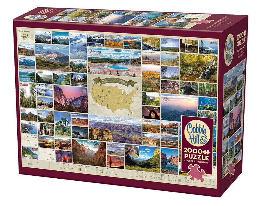 49006 NATIONAL PARKS OF THE UNITED STATES PUZZLE