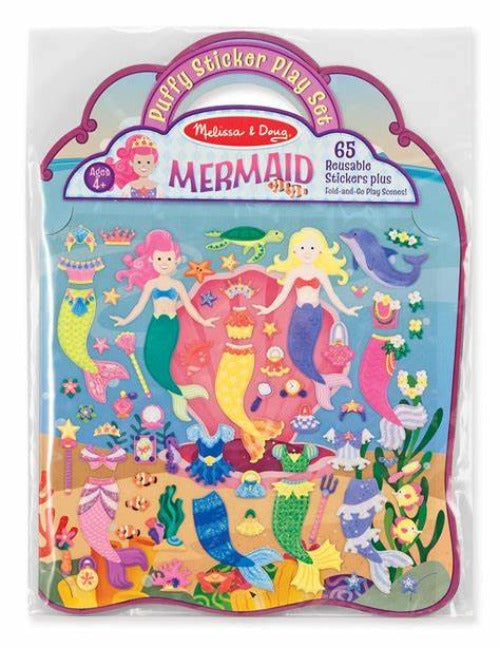 50661 PUFFY STICKER PLAY SET MERMAID