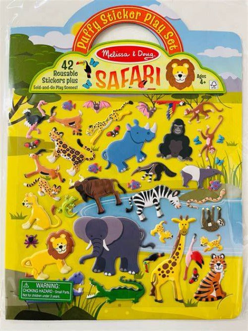 9106 PUFFY STICKER SAFARI
