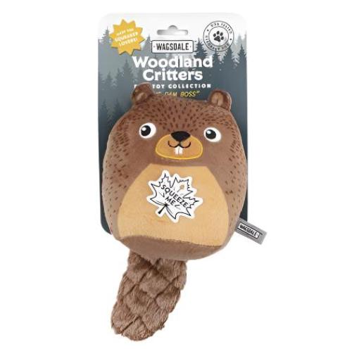 FRNG289766 Wagsdale The Dam Boss Plush Dog Toy