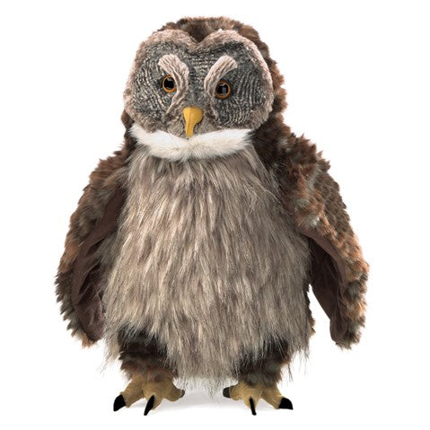 3135 HOOTING OWL PUPPET