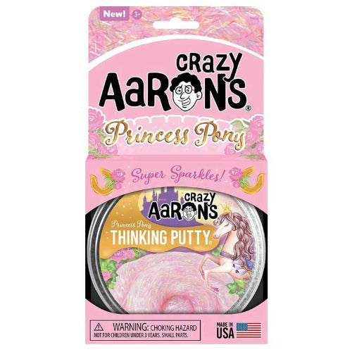 PP020 PRINCESS PONY TRENDSETTER 4" THINKING PUTTY TIN
