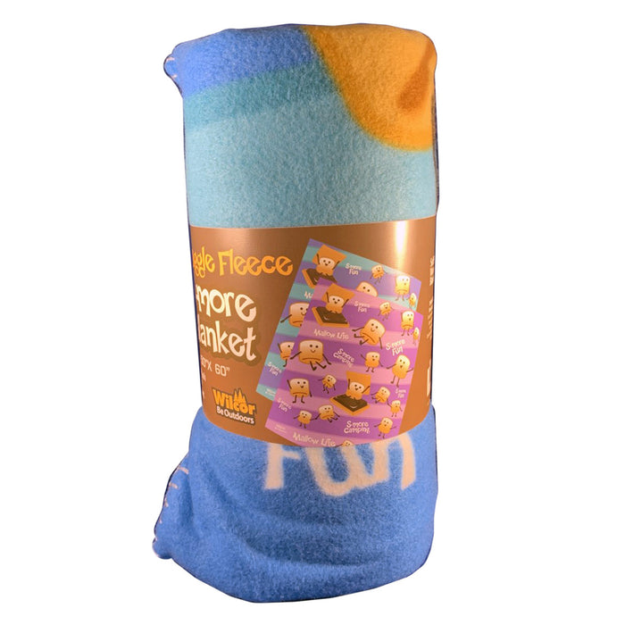 CMP0369 SMORE FLEECE BLANKET 50X60