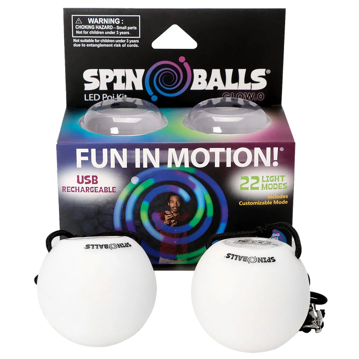 SB01 SPIN BALLS GLOW.0 LED