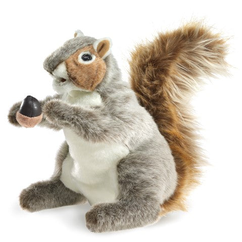 2553 GRAY SQUIRREL PUPPET