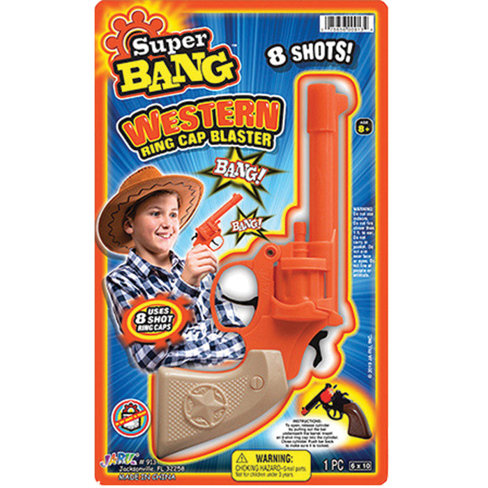 PKG0004 WESTERN CAP GUN 8 SHOT