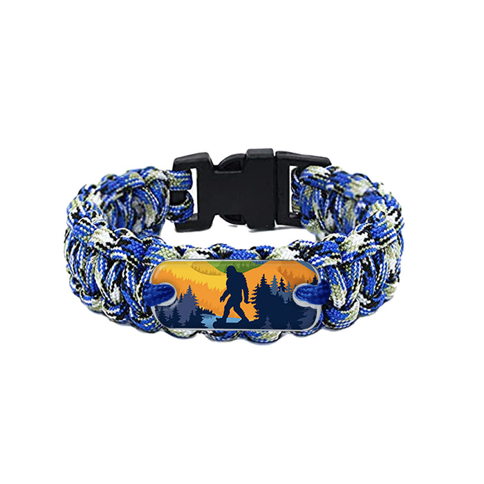 GFT2266 BIGFOOT SURVIVAL BRACELET ASST