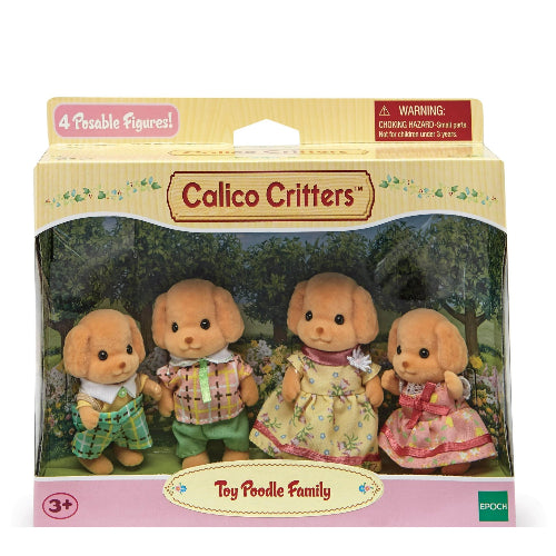 CC1735 TOY POODLE FAMILY CALICO CRITTERS
