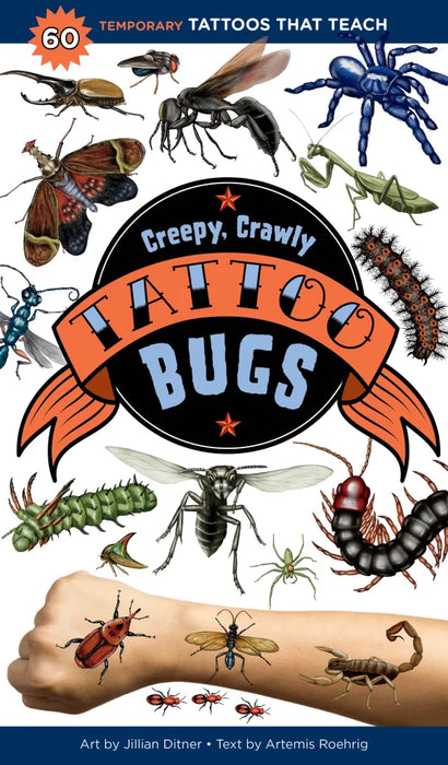 TATTOO BUGS CREEPY CRAWLY