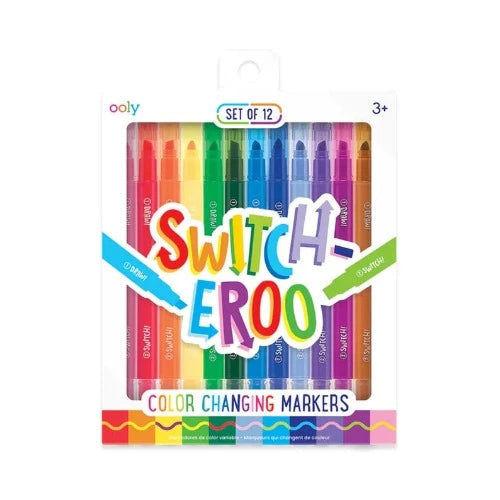 130-072 SWITCH-EROO! COLOR-CHANGING MARKERS 2.0 (SET OF 12)