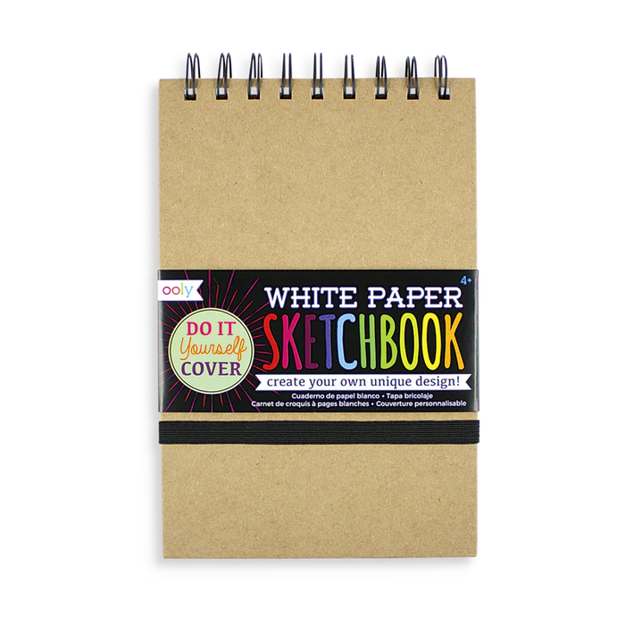 118-101 DIY SKETCHBOOK - SMALL WHITE PAPER (5" X 7.5")