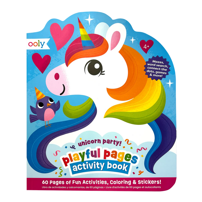 118-316 PLAYFUL PAGES: ACTIVITY BOOK - UNICORN PARTY! (60 PAGES)