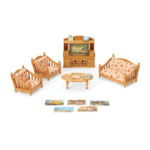 CC1808 COMFY LIVING ROOM SET CALICO CRITTERS