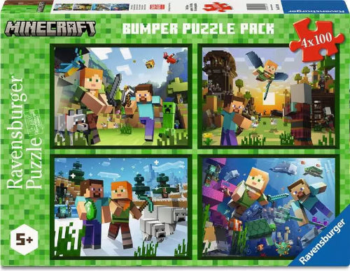 05716 MINECRAFT 4X100 PC PUZZLE