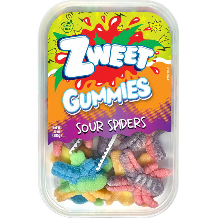 Zweet Gummies Sour Spiders