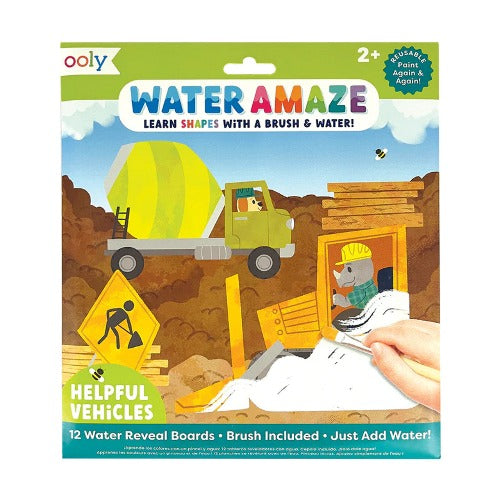 118-284 Water Amaze Water Reveal Boards - Helpful Vehicles