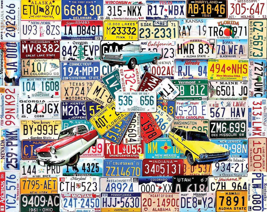 961PZ LICENSE PLATES 1000PC