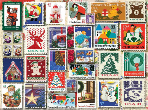 1262pz CHRISTMAS STAMPS-1000 PIECES
