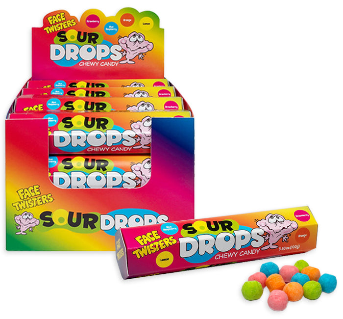 Face Twisters Sour Drops