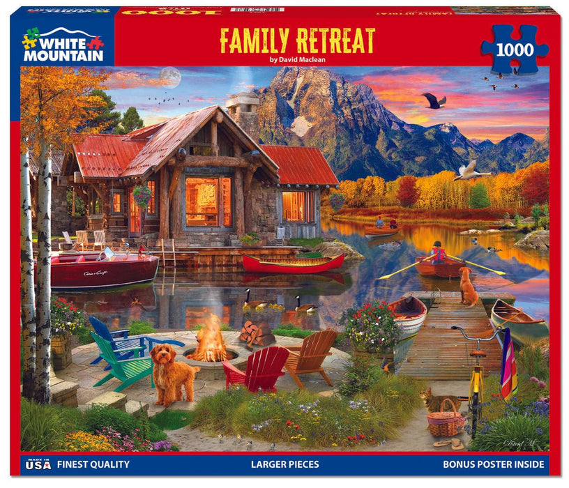 1855PZ FAMILY RETREAT - 1000 Piece