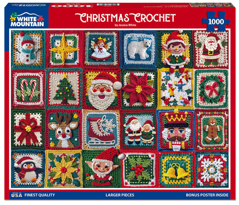 1950PZ CHRISTMAS CROCHET - 1000 PIECE
