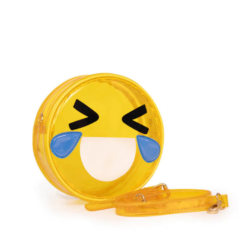 2563 COLOR CHANGING TEARS OF JOY EMOJI HANDBAG