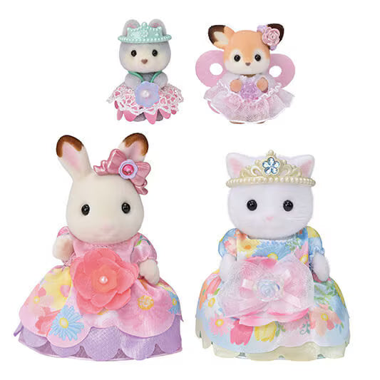 CC2217 BL FLOWERING PRINCESS ST CALICO CRITTERS