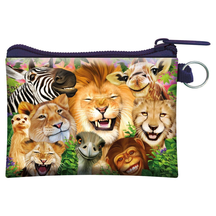 43496 3DLIVELIFE COIN PURSE-SAFARI SMILES